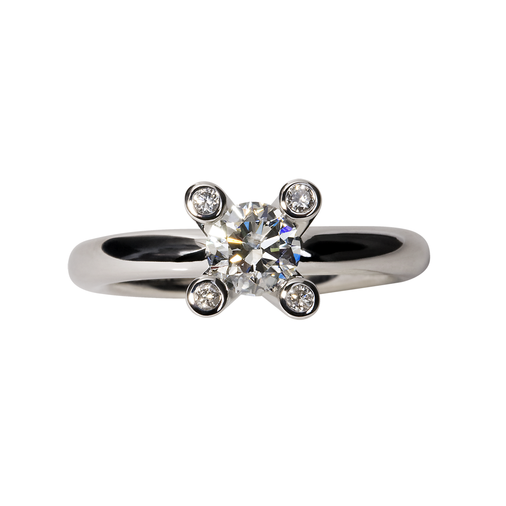 Hand crafted gold ring