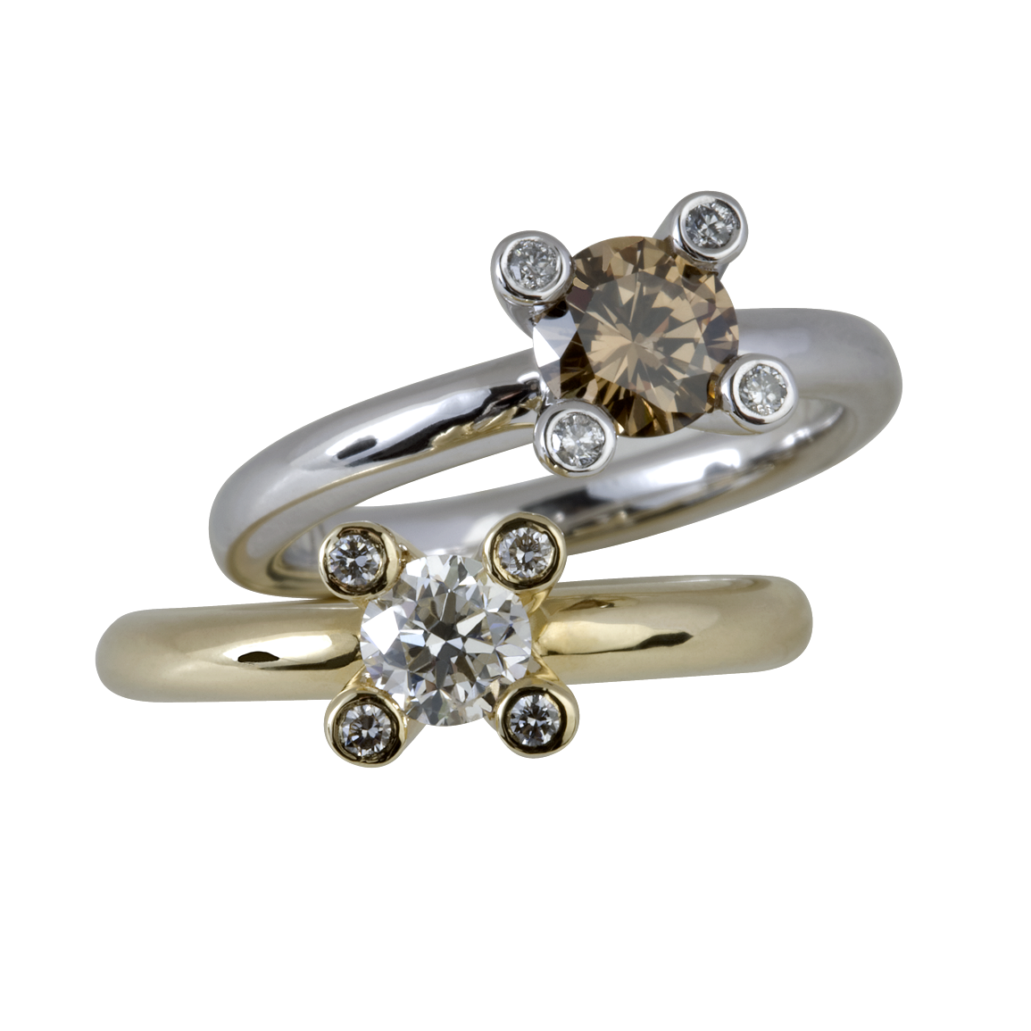 Hand crafted gold ring